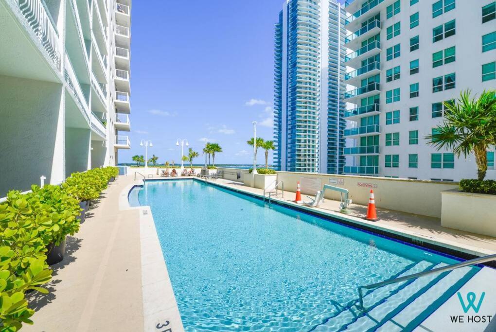 We Host - Amazing Condo Brickell With Ocean-Pool View Miami Eksteriør bilde