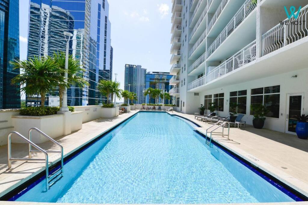 We Host - Amazing Condo Brickell With Ocean-Pool View Miami Eksteriør bilde